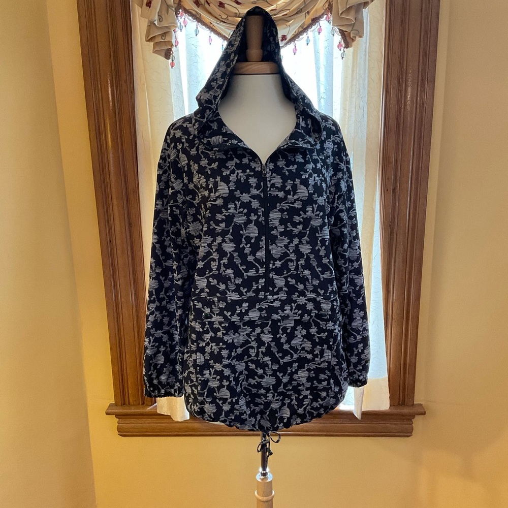 J JILL Fit Collection Half Zip Windbreaker